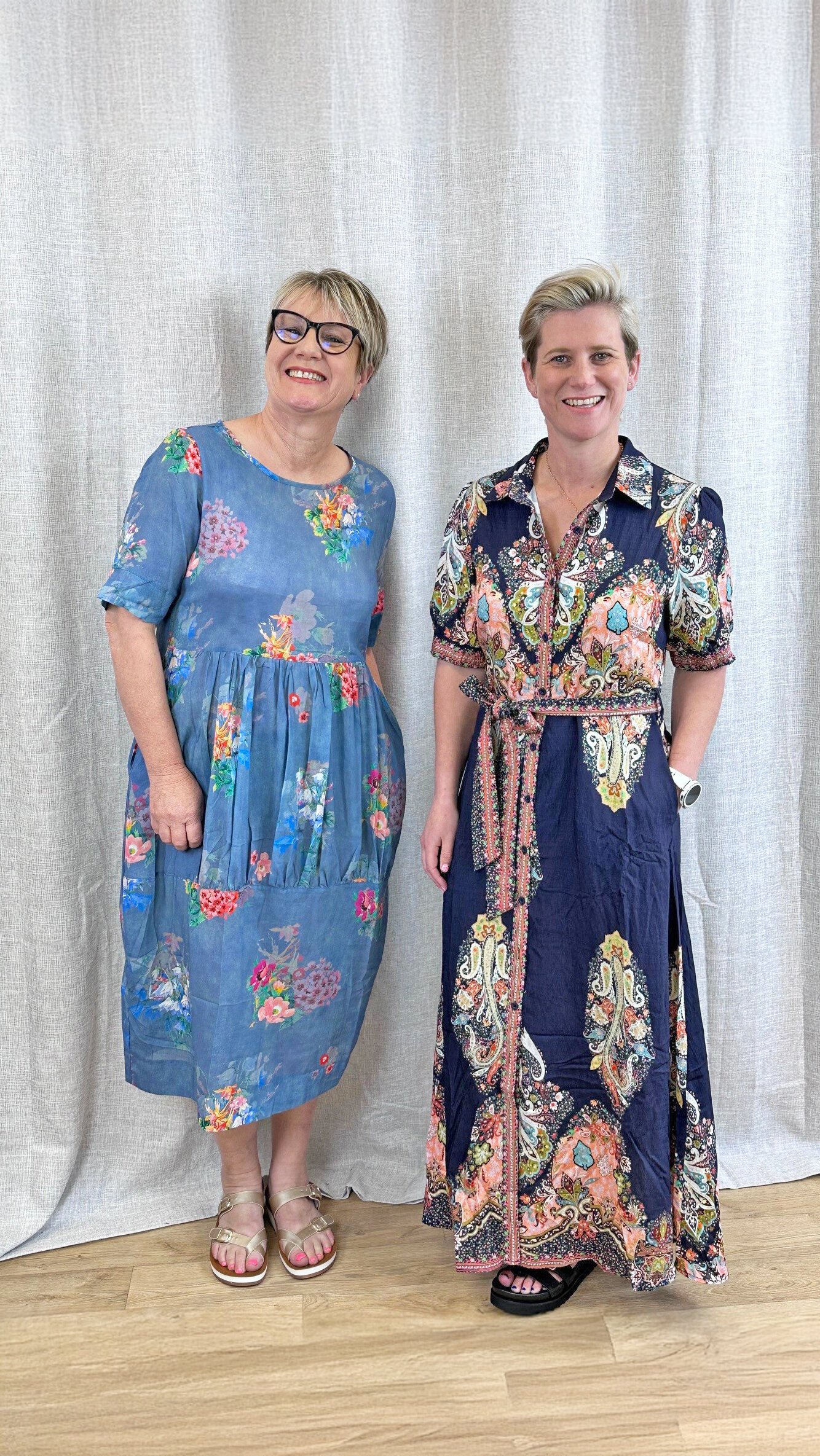 style items clothing on different bodies